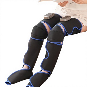 Masseur pour les pieds avec chaleur, compression d'air et contrôle du temps pour la relaxation et la récupération des muscles des pieds, des mollets et des cuisses - Product Image 4