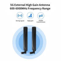 Antenne 4G LTE 5G 22dbi 600-6000MHz pour carte réseau sans fil, routeur Wifi, antenne 5G
