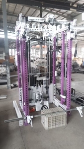 Attrezzatura Fitness Multifunzione Professionale in Acciaio per Uso Commerciale: Macchina per la Forza, Tornado Arms, Cable Crossover, Smith - Product Image 6