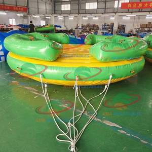 Canapé UFO, équipement de jeu aquatique remorquable, bateau gonflable rotatif remorquable, bateau disco gonflable pour sports nautiques - Product Image 4