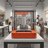 Commercial AI Food Printer Custom Sugar Paste Painting Vending Machine Panda Intelligent Self-Service Candy Maker Equipment
