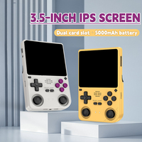 Nouvelle console de jeu portable Powkiddy V20 2025, écran IPS HD de 3,5 pouces, batterie 5000 mAh, système Linux open source, 64 Go