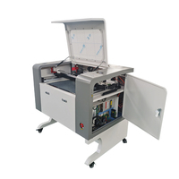 6040 Kleine CO2 Lasergraveer- en snijmachine voor hout, acryl, steen en papier, 40W 50W 60W, watergekoeld, tafelmodel, LAS/DXF ondersteund