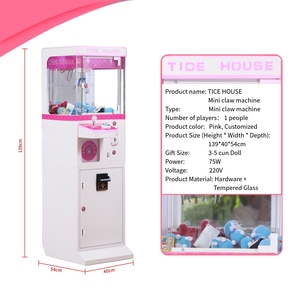 Công viên giải trí trong nhà đồ chơi Claw trò chơi máy đồng tiền hoạt động Quà Tặng Máy Trò chơi mini Claw Máy trung tâm trò chơi - Product Image 2