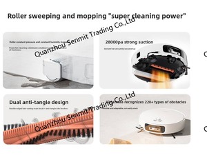 หุ่นยนต์ดูดฝุ่นถูพื้น <span class=keywords><strong>XIAOMI</strong></span> 6 <span class=keywords><strong>OMNI</strong></span> รุ่นปี 2026 แรงดูด 28000Pa ทำความสะอาดตัวเองได้ พร้อมระบบ AI หลบหลีกสิ่งกีดขวาง กล้องตรวจจับและติดตาม สำหรับทำความสะอาดบ้าน - Product Image 2