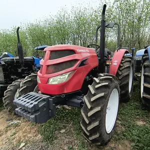 Tiongkok kinerja baik dan kualitas tinggi telah digunakan traktor Yanmarr YT704 70HP dengan kualitas pembersihan dan tempat duduk nyaman di mobil pertanian