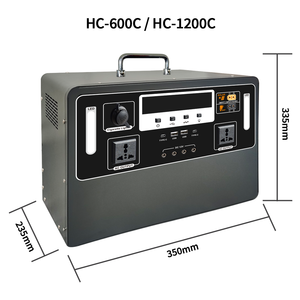 Di động 600W off-lưới năng lượng mặt trời Máy phát điện hệ thống 1200W pin lithium <span class=keywords><strong>1800W</strong></span> năng lượng mặt trời bảng điều khiển năng lượng tinh khiết Sine Wave Trạm điện - Product Image 3