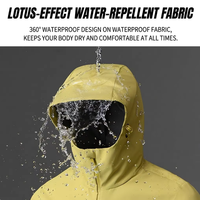 Veste Gorpcore à capuche haute performance personnalisée, étiquette privée, coque imperméable enduite PU, fermeture éclair, fabrication OEM tout-en-un pour marques d'extérieur