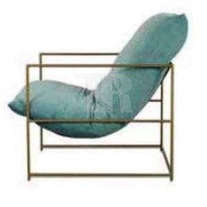 Industrial Sofastuhl Metal Frame Single Modern Seat Tv Green <b>Sofa</b> Chair Indoor Fabric <b>Sofa</b> Arm Chairs - Product Image 2