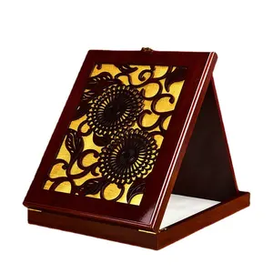 China Cheaper price VIP Rectangle Wooden Folding Crest