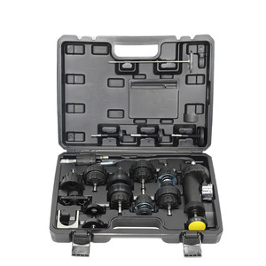 Kit de prueba de presión para radiadores de coche Xunchi Tools con adaptadores para reparación y mantenimiento automotriz en estuche de herramientas - Product Image 1