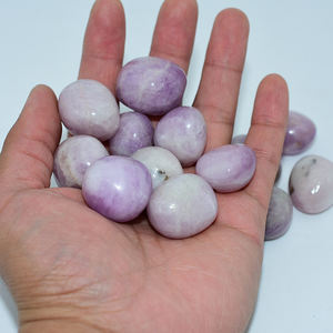 Pietre preziose all'ingrosso 15-25mm <span class=keywords><strong>Kunzite</strong></span> naturale burattate per la decorazione - Product Image 2