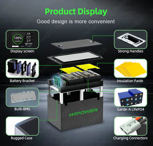 Baterías para Montacargas Personalizadas 60v 72v <span class=keywords><strong>24v</strong></span> 48v OEM ODM 100ah 200ah <span class=keywords><strong>300ah</strong></span> 400ah Paquete de Baterías de <span class=keywords><strong>Litio</strong></span> Lifepo4 - Product Image 4