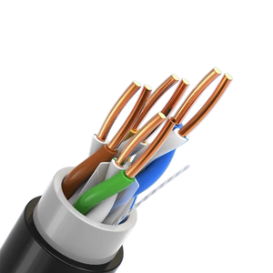Câble <span class=keywords><strong>Ethernet</strong></span> extérieur CAT5e haute vitesse 300M à 8 conducteurs torsadés en paire solide CCA de catégorie G652D en <span class=keywords><strong>fibre</strong></span> optique de haute qualité - Product Image 2
