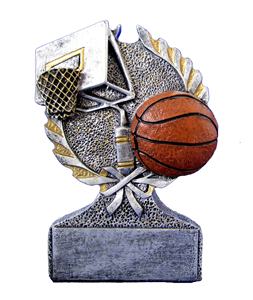 Trophée en métal de basket-ball créatif personnalisé pour cadeau Souvenir (basket-ball) - Product Image 1
