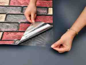 Papier peint en mousse pour chambre à coucher, panneau mural imitation <span class=keywords><strong>pierre</strong></span>, papier peint auto-adhésif, panneaux muraux 3D, autocollants muraux en mousse à coller et à décoller - Product Image 6