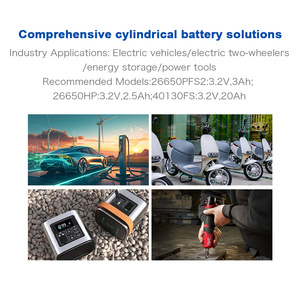 Batterie rechargeable LiFePO4 26650HP de grande capacité 2500mAh-3000mAh 3.2V 25C courant de décharge certifié CE - Product Image 6