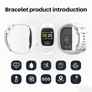 Reloj Inteligente con Llamada SOS de Múltiples Posiciones para Alzheimer, Detección de Caídas, Comandos por SMS, Rastreador GPS para Personas Mayores que Viven Solas - Product Image 5