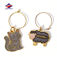 Longzhiyu, fournisseur de produits promotionnels en métal depuis 20 ans, porte-clés en émail doux double face, logo personnalisé, cadeau promotionnel