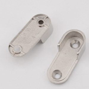 Yitongzuo Zinc Alloy <b>Wardrobe</b> Rail Bracket 16mm Die Casting Wall Mount Nickel Plated <b>Wardrobe</b> Hanging Rack <b>Hardware</b> - Product Image 3