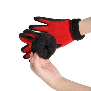Guantes Industriales Mecánicos Térmicos de Invierno con Doble Revestimiento, Impermeables, Antideslizantes, con <span class=keywords><strong>Dedos</strong></span> Texturizados Recubiertos de Nitrilo - Product Image 6