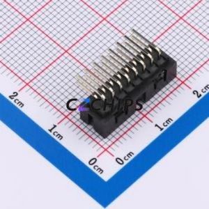 Original et tout nouveau HX JN2.0-2x8P WZ H6.4 trou traversant de plomb plié, P = 2mm puce de circuit intégré PMIC - Product Image 2