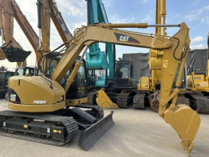 Marque japonaise pour excavatrice sur chenilles <span class=keywords><strong>308</strong></span> C CR 8 tonnes, moteur de pompe d'origine japonaise, 90% neuf, équipement de construction, puissance 40 kW - Product Image 6
