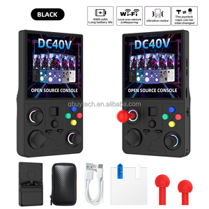 Consola de Juegos Portátil Qbuy DC40V, Pantalla de <span class=keywords><strong>4</strong></span> Pulgadas, 64G, Retro Clásica, con 15000 Juegos Integrados, Batería de 4000mAh, Sistema Operativo Linux - Product Image 1