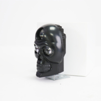 Fabricante de Faros LED para Motocicletas Eléctricas, Faro Delantero Tipo Calavera, Luces LED Brillantes de Doble Color, 3 Lentes, IP67 Impermeable, 50000 Horas