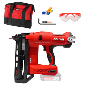 <span class=keywords><strong>Clavadora</strong></span> Neumática Industrial de Alto Rendimiento 20V, Modelo NailTask DCFN40-T50, 16Ga, 40J de Energía de Impacto, Capacidad <span class=keywords><strong>para</strong></span> 125 Clavos, Ideal <span class=keywords><strong>para</strong></span> Moldeado de Calzado - Product Image 2