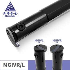 Portaherramientas de torno CNC tipo tornillo pulido MGIVR/L de carburo de tungsteno para cortar acero/hierro/acero inoxidable - Product Image 1