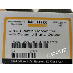1 unidad nueva METRIX MX2034-01-01-09-00-02-072-00 Envío rápido por agente a través de FedEx o DHL - Product Image 2