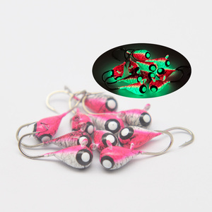 Stock Farbe Hochwertige Fabrik Großhandel Wolfram Eis Jig Kopf Spezial farbe Farbe - Product Image 4