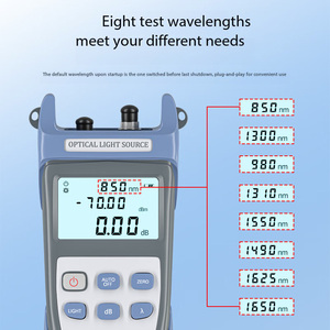 Appareil tout-en-un : mesureur de puissance optique et stylo à lumière rouge (avec piles sèches et sac de transport inclus) - Product Image 2