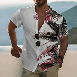 <span class=keywords><strong>Chemise</strong></span> décontractée à manches courtes pour <span class=keywords><strong>homme</strong></span>, imprimé perroquet, style hawaïen, vacances à la plage, coupe ample, taille <span class=keywords><strong>XL</strong></span>, livraison gratuite - Product Image 2