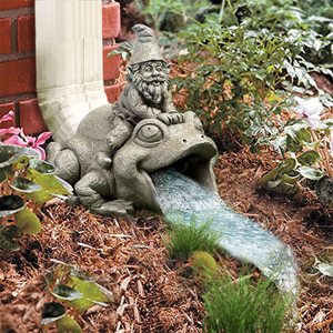 <span class=keywords><strong>Extensión</strong></span> <span class=keywords><strong>de</strong></span> tubo <span class=keywords><strong>de</strong></span> desagüe con diseño <span class=keywords><strong>de</strong></span> gnomos y ranas para decoración exterior - Product Image 4