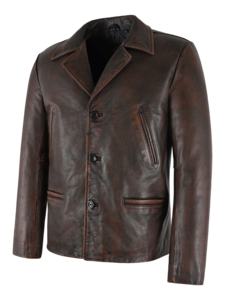 Paneles de Cuero Personalizados para Chaqueta de Hombre, 100% Cuero Genuino Negro con Acabado Bronceado, Grosor y Colores Personalizables, Marca Privada, Suministro OEM - Product Image 2