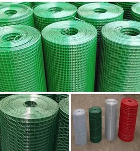 Yuking PVC Coated Iron Square Hole Welded Wire <b>Mesh</b> Roll Industrial Grade Filter <b>Mesh</b> for Fence Architectural Farming Protection - Product Image 5