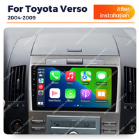 MEKEDE-Écran Android 8 cœurs pour Toyota Verso 360-2004, MS, WiFi, 4G, LTE, caméra TPMS, FM AM