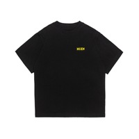 Maillot décontracté personnalisé de haute qualité avec impression floquée et motif créatif, lettres imprimées, coupe ample, manches courtes pour homme