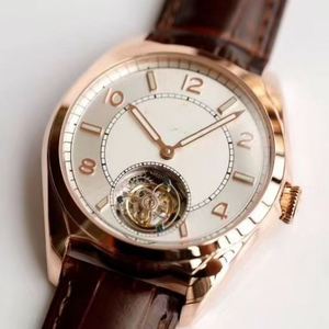 Montre classique de luxe haut de gamme pour homme, mécanique, bracelet en cuir de crocodile véritable, alliage, verre saphir, design vintage simple - Product Image 2