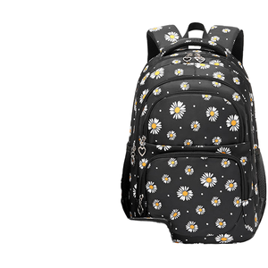 3PCS Girls Daisy Custom Print School Backpack <b>Set</b> Insulated <b>Lunch</b> Bag Pencil Case Large Capacity Waterproof Wholesale - Product Image 1