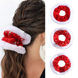 Coletero de Felpa Estilo Navideño, Hecho a Mano, de Gran Tamaño, Alta Elasticidad, para Mujer, de Alta Gama, Venta al Por Mayor - Product Image 6