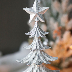 Bestselling Star Tree <b>Candle</b> Holder Set Glittering Metal Tiered Star Design Metal Scrollwork <b>Xmas</b> Table Prop - Product Image 6