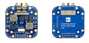Carte de distribution d'alimentation Matek Mateksys FCHUB-12S V2 PDB et BEC 12V intégré avec capteur de courant 184A pour multicoptère RC - Product Image 5