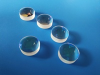 Lentille optique biconvexe en acrylique personnalisée avec revêtement antireflet pour systèmes d'imagerie de télescopes et de microscopes