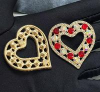 Breloques DIY en métal M, incrustées de diamants, polyvalentes pour vêtements, accessoires capillaires, pinces à cheveux, serre-têtes, décoration de chaussures et sacs