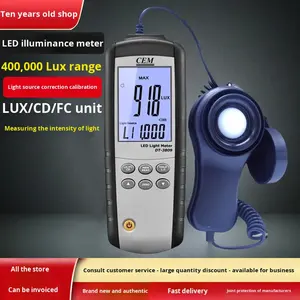 CEM DT-3809 Beleuchtungsstärkemessgerät Lichttester mit LED und Lichtintensitätsmessung - Product Image 2