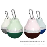 Gobelet à eau portable pour animaux de compagnie et bols de voyage pour chiens et chats, forme de larme, utilisation en extérieur