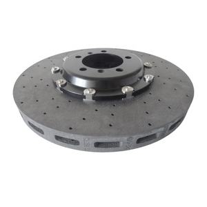 แผ่นดิสก์เบรกเซรามิกคาร์บอน410มม. แผ่นดิสก์ปลอมแปลงดัดแปลง97035140732สำหรับปอร์เช่พานาเมร่า - Product Image 2